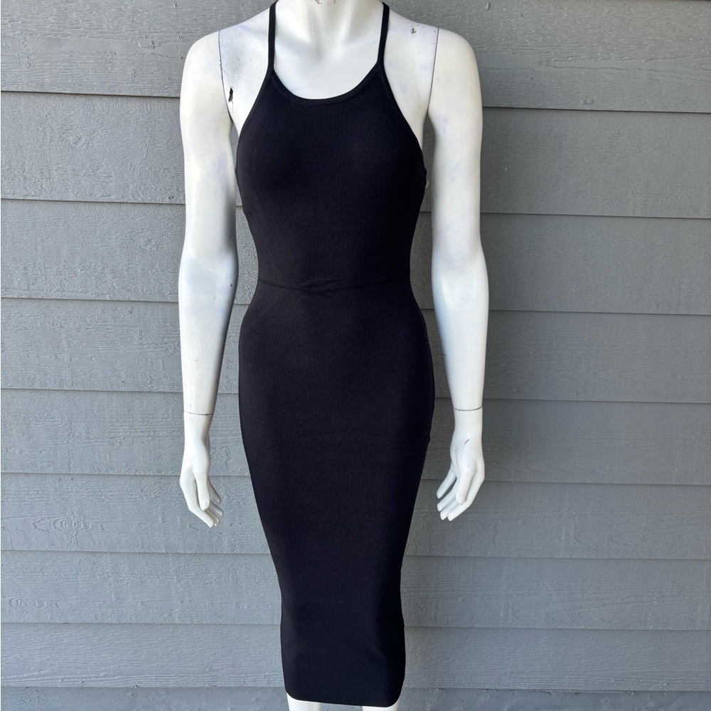 Hera Collection Black Midi Dress